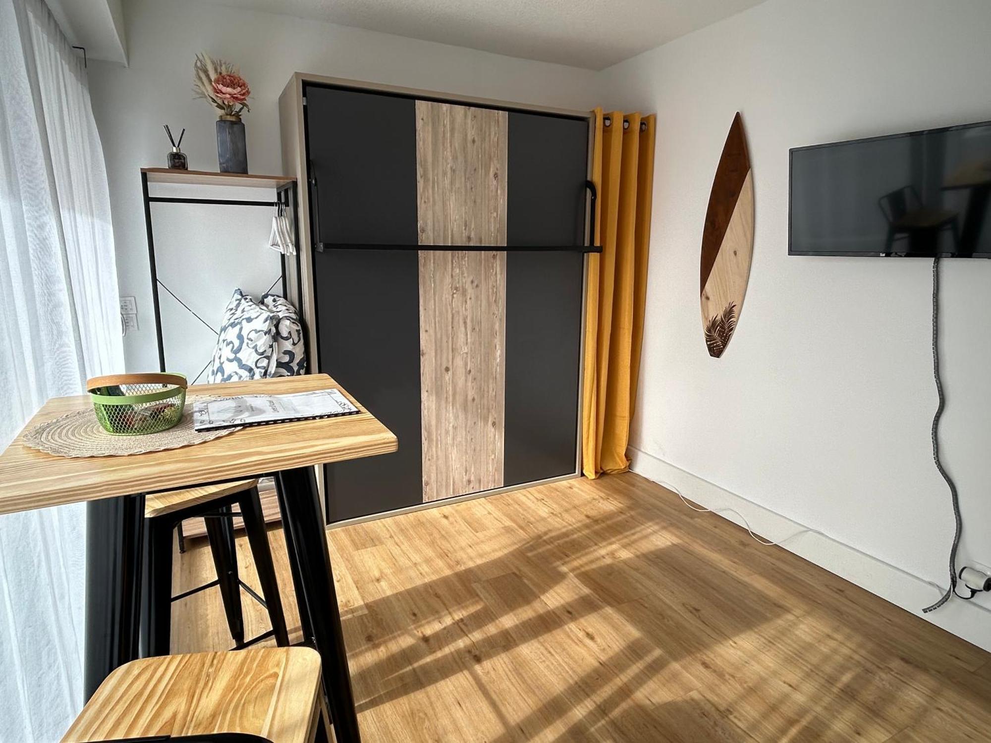 Cosy Studio Avec Vue Sur L'Ocean Lacanau Exterior foto
